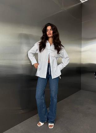 Женская oversize рубашка - премиум коттон турченчина | still_v_moda