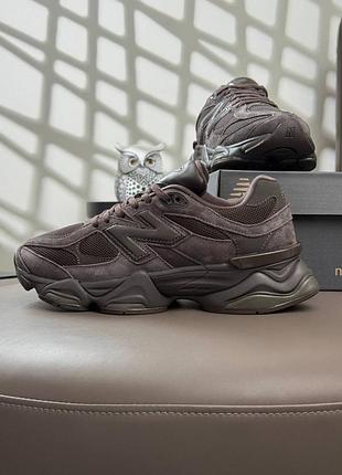 Мужские кроссовки new balance 9060 dark chocolate