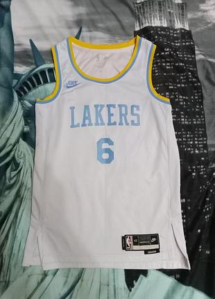 Lebron james nike swingman hardwood classics jersey. майка.