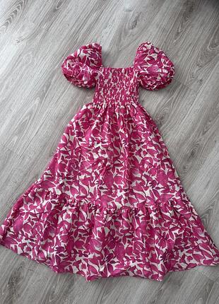 Сукня в квіти s/m
