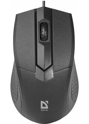 Мишка defender optimum mb-270 3кн 1000dpi чорна