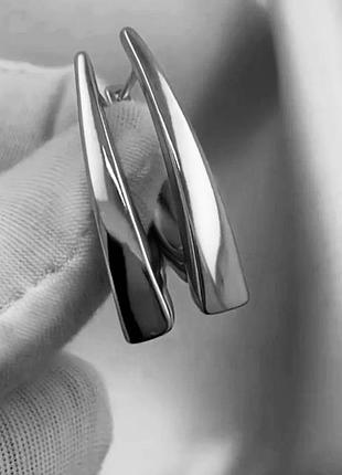 ❤️❤️❤️сережки xuping jewelry доріжки срібні