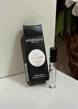 ❤️atkinsons 24 old bond street triple extract, пробник, оригинал