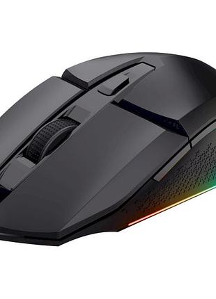 Компьютерная игровая мышь trust gxt 110 felox беспроводная с rgb-подсветкой черный (25037)