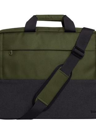 Сумка для ноутбука trust lisboa 16" laptop bag зеленый (25245)