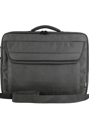 Сумка для ноутбука trust atlanta laptop bag 16" eco черный (24189)