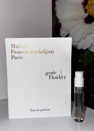 ❤️maison francis kurkdjian gentle fluidity gold, пробник, оригинал