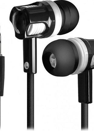 Наушники defender basic 609 1.1м 105дб 3.5mm black-white