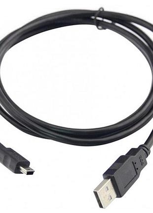 Кабель з феритом usb am-mini bm 5pin value s0397 1.8м чорний