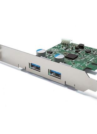 Pci-e контролер kingda b00192 usb3.0 2ext. molex low profil nec rtl