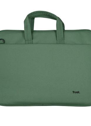 Сумка для ноутбука 16" trust bologna slim bag 16 зеленый (24450)