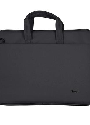 Сумка для ноутбука 16" trust bologna slim bag черный (24447)