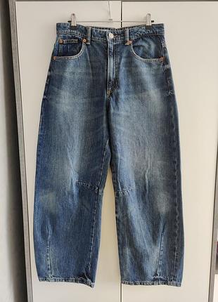 Zara baggy balloon джинсы размер s/36