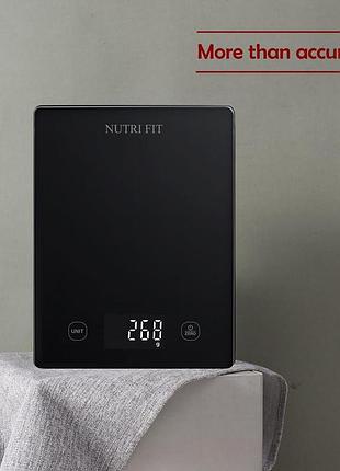 Кухонные весы nutri fit digital food scales — точность и стиль