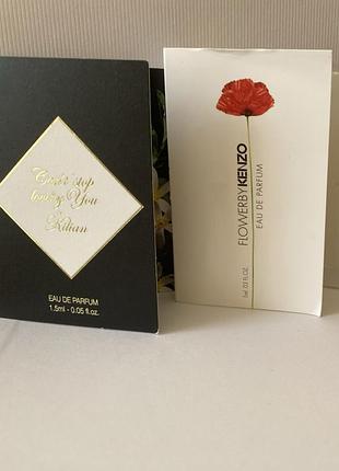 Пробники парфумів kilian, kenzo, tom ford, azzaro