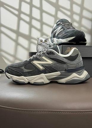 Мужские кроссовки new balance 9060 grey white
