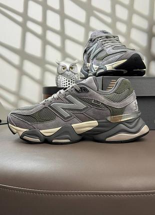 Мужские кроссовки new balance 9060 grey khaki