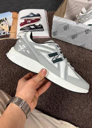 Стильные кроссовки new balance 1906r white&amp;grey