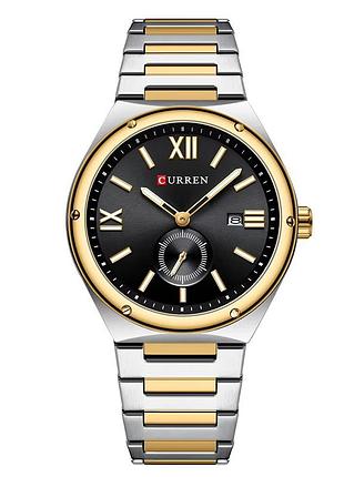 Curren 8471 silver-gold-black