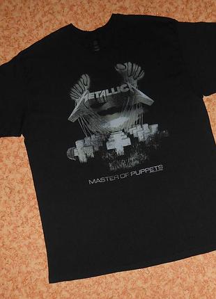 Футболка metallica/master of puppets/рок мерч