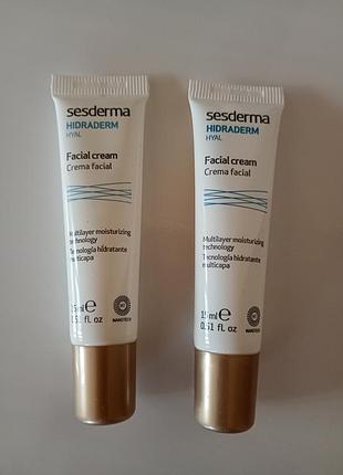 Sesderma hidraderm hyal увлажняющий крем против признаков старения 15ml.