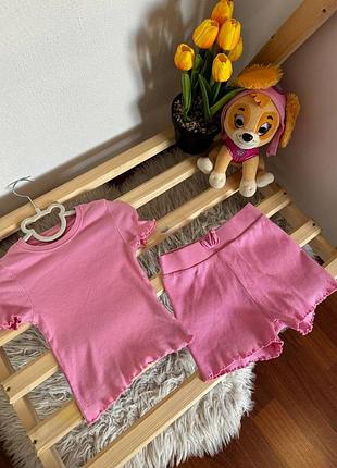 Літній костюмчик primark розмір 110(4-5р) стан- ідеальний