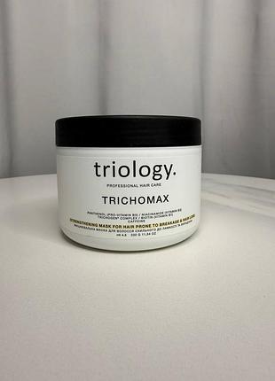Укрепляющая маска для волос склонного к ломкости и выпадению trichomax triology 330ml
