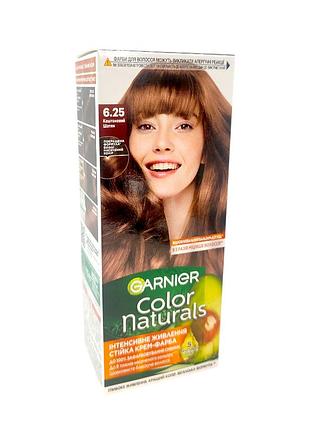 Краска для волос garnier color naturals 6.25 каштановый шатен