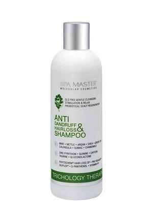 Шампунь против перхоти и выпадения волос spa master prof everyday 192 sm 330 мл.