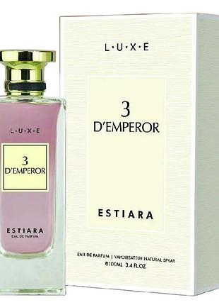 Туалетна вода жіноча estiara luxe 3 d'emperor 100 мл.