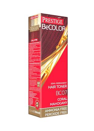 Тонуючий бальзам prestige be color 07 кораловий махагон