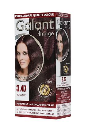 Фарба для волосся galant image 3.47 бургундський