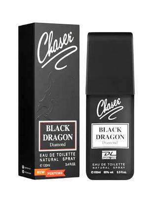 Туалетная вода мужская chaser black dragon diamond 100 мл.