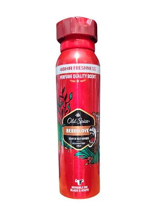 Дезодорант old spice bearglove мужской аэрозольный 150 мл 0332