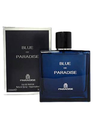 Парфумована вода чоловіча paradise blue de men edp 100 мл. 0747