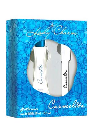 Набор подарочный женский lady charm carmelita (т.в. 30 мл. + т.в. 8.5 мл.) 2434