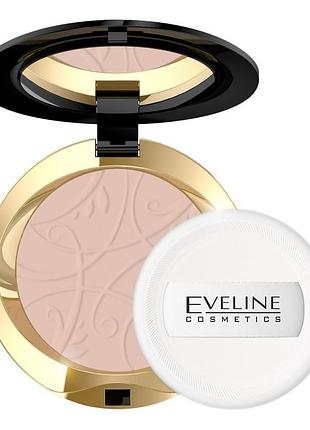 Пудра для лица еveline celebrities beauty натуральная 022