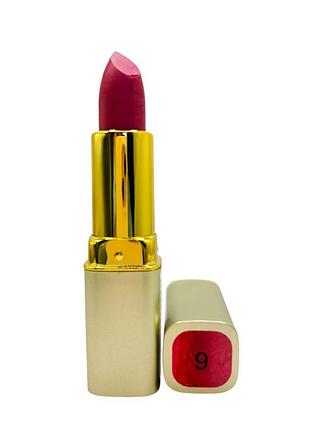 Помада для губ eva cosmetics cashmere №09 ягодная перламутровая 1331