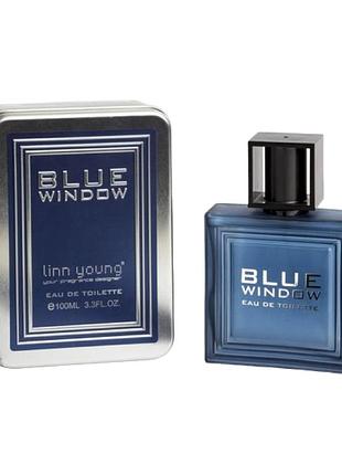 Туалетная вода мужская linn young blue window 100 мл.