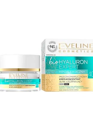 Крем для обличчя eveline biohyaluron expert 40+ концентрат проти зморшок 50 мл 7128