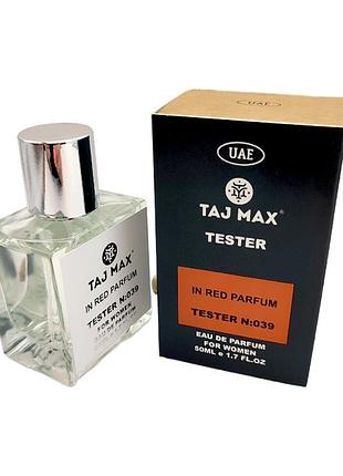 Парфюмированная вода женская taj max 039 ar red parfum 50 мл.