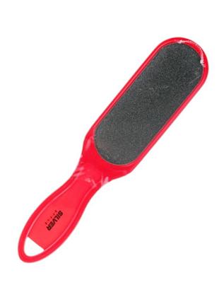 Терка для пяток silver style 100/180 stk-11 красная 0128