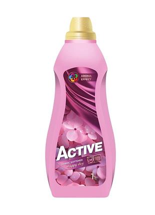 Кондиціонер-ополіскувач для білизни active happy day 1 л