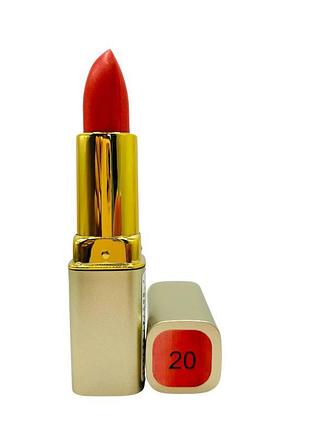 Помада для губ eva cosmetics cashmere №20 морковная перламутровая 1447