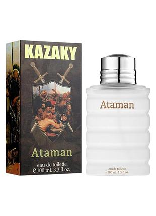 Туалетна вода чоловіча kazaky ataman 100 мл aroma perfume 0072