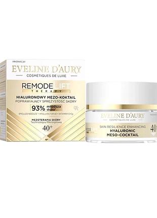 Мезо-коктель eveline d'aury remodelift therapy 40+ гіалуроновий підвищувальний еластичність шкіри 50 мл.