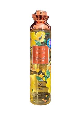 Спрей для тела emper flower's secret garden glow 250 мл.
