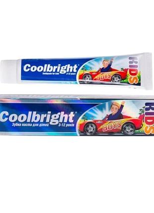 Зубна паста дитяча coollbright kids boys 105 г. 8213 -7178
