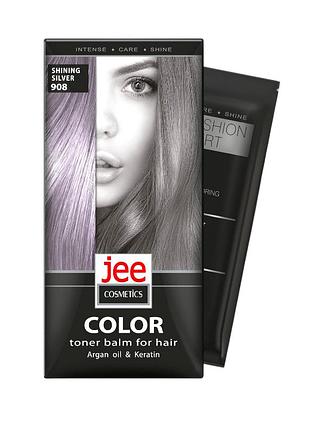 Тонуючий бальзам jee cosmetics 908 сяючий срібний 30 мл