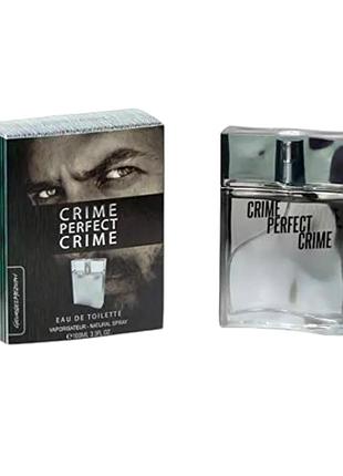 Tуалетная вода мужская georges mezotti crime perfect crime man edt 100мл. 0395